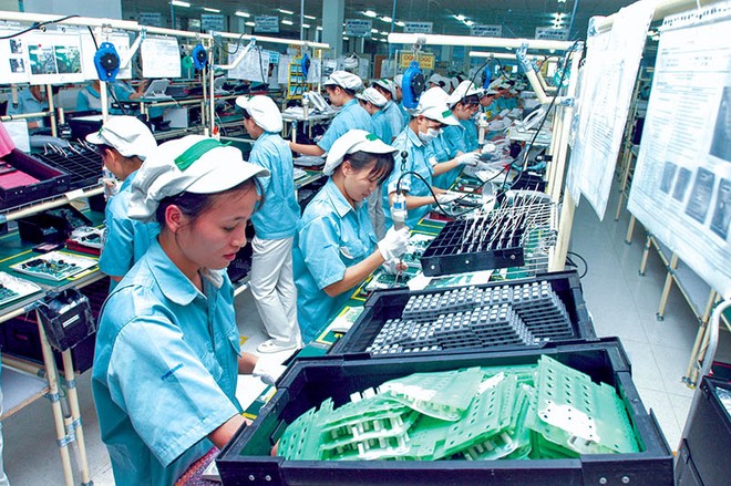 Nhà máy Panasonic tại Khu công nghiệp Thăng Long (Hà Nội). Ảnh: Đức Thanh