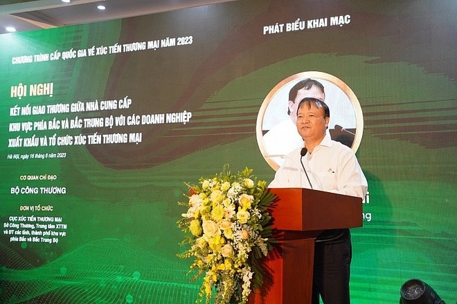 Thứ trưởng Bộ Công Thương Đỗ Thắng Hải phát biểu Khai mạc Hội nghị.