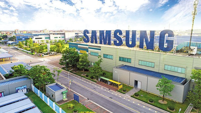 Samsung hiện là nhà đầu tư Hàn Quốc lớn nhất và cũng là nhà đầu tư nước ngoài lớn nhất tại Việt Nam. Ảnh: Đ.T 