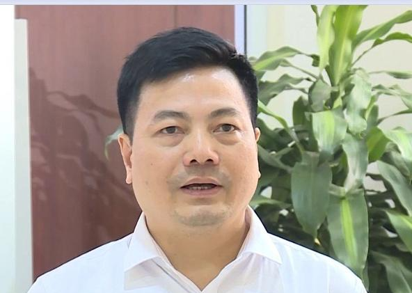 Ông Đinh Xuân Hướng, Bí thư Huyện ủy Như Thanh.