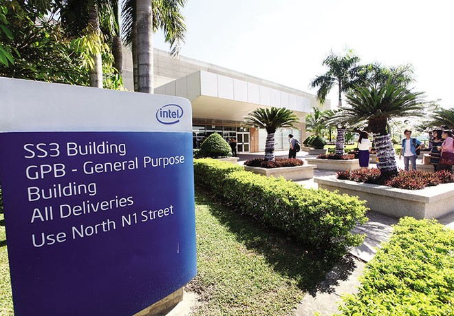 Nhà máy của Intel tại quận 9, TP.HCM. Ảnh: Lê Toàn