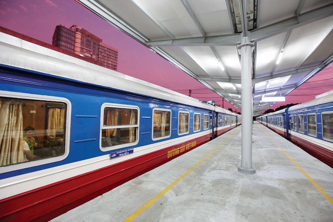 Tổng công ty Đường sắt Việt Nam đang cơ cấu lại để hoạt động hiệu quả hơn. Ảnh: Đức Thanh 