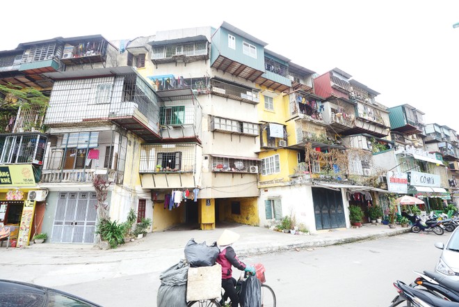 Hà Nội đang có hàng nghìn nhà chung cư, tập thể cũ cần cải tạo