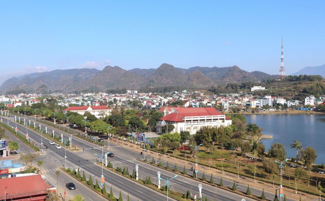 Một góc thành phố Lai Châu, tỉnh Lai Châu (Ảnh: laichau.gov.vn)