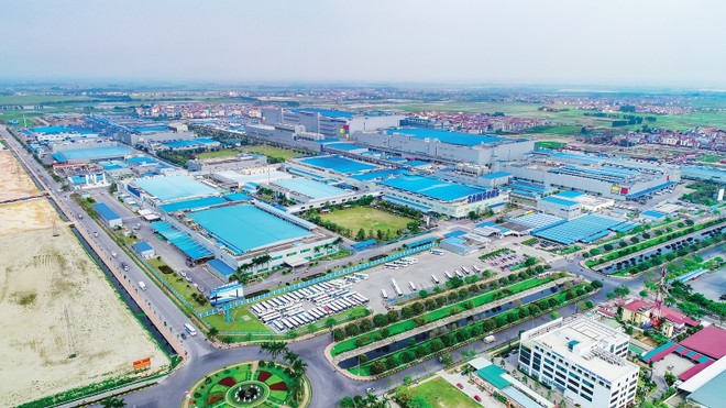 Các dòng vốn lớn từ Hàn Quốc, Mỹ… sẽ còn đổ bộ vào thị trường khu công nghiệp Việt Nam. Ảnh: Dũng Minh 