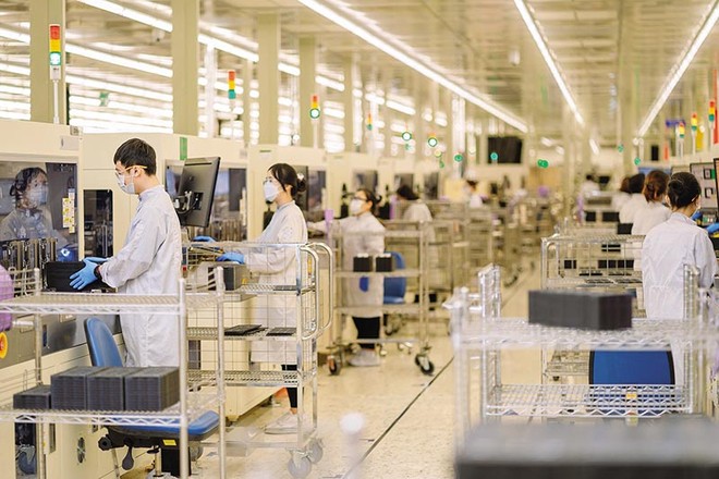 Nhà máy sản xuất linh kiện điện tử của UMC (Nhật Bản) tại Hà Nam. Ảnh: Đức Thanh