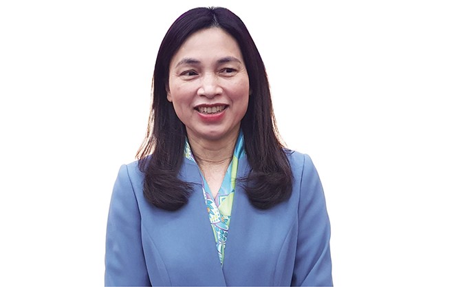 Bà Trần Thị Huệ, Phó tổng giám đốc Kho bạc Nhà nước.