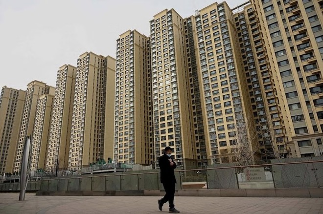 Năm 2020, Bắc Kinh đã “nắn gân” các doanh nghiệp bất động sản lạm dùng đòn bẩy để tăng trưởng, trong nỗ lực hạn chế tình trạng đầu cơ trên thị trường. Ảnh: AFP