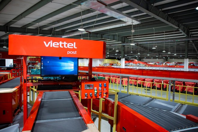 Mức chịu tải sản lượng của Viettel Post hiện lên đến 4 triệu bưu phẩm/ngày