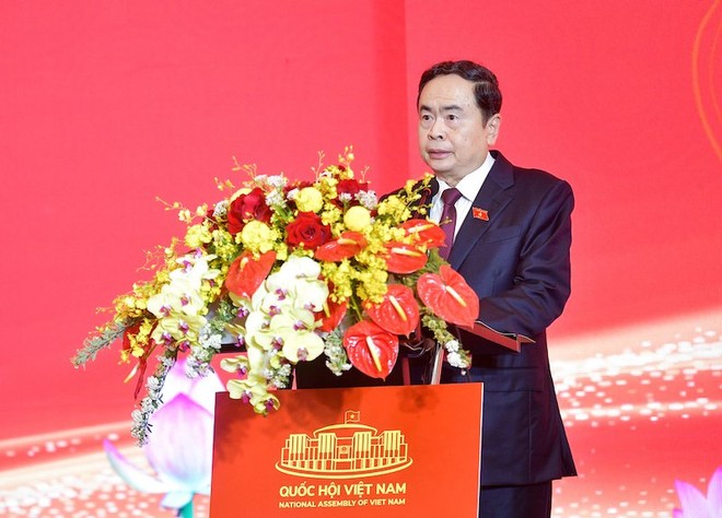 Phó chủ tịch thường trực Quốc hội Trần Thanh Mẫn phát biểu khai mạc.