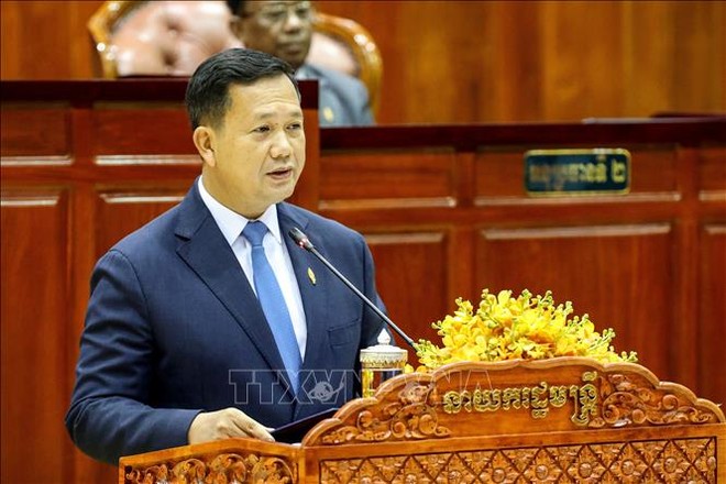 Thủ tướng Chính phủ Hoàng gia Campuchia Hun Manet. Ảnh tư liệu: AFP/TTXVN