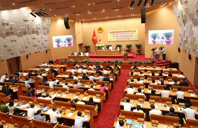 HĐND TP. Hà Nội khóa XVI đã thông qua Quy hoạch Thủ đô Hà Nội thời kỳ 2021-2030, tầm nhìn đến năm 2050.