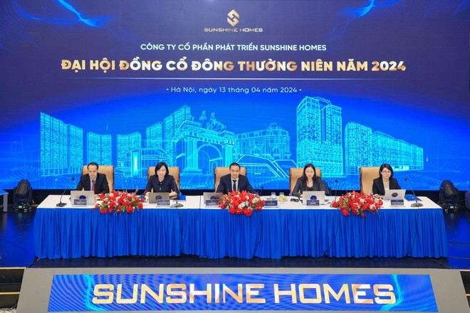 ĐHCĐ 2024 Sunshine Homes (SSH): Công bố ra mắt 5 dự án mới