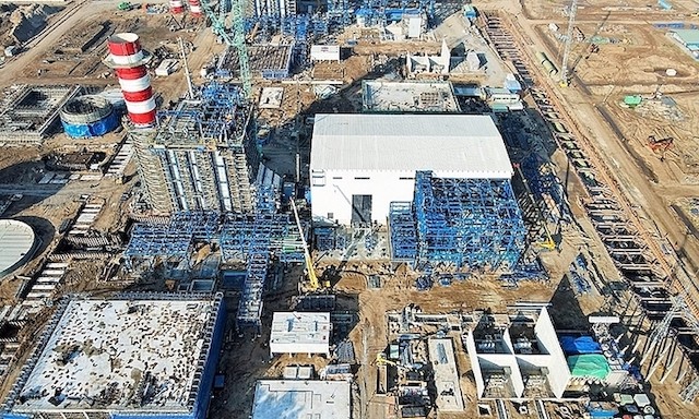  Công trường dự án điện khí LNG Nhơn Trạch 3&4