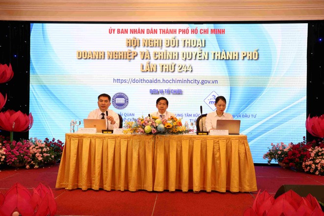 Hội nghị đối thoại giữa doanh nghiệp và chính quyền TP.HCM