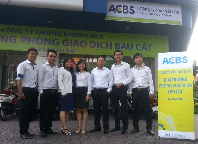 ACBS khai trương phòng giao dịch Bàu Cát
