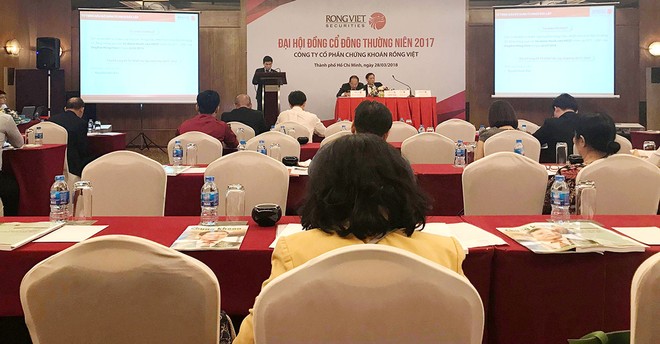Đại hội đồng cổ đông Chứng khoán Rồng Việt: Quý I/2018 ước lãi 60 tỷ đồng