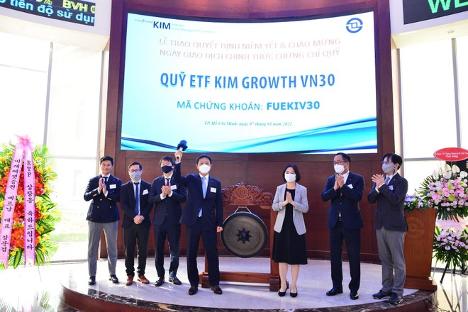  Quỹ ETF KIM Growth VN30 chính thức niêm yết trên HOSE 