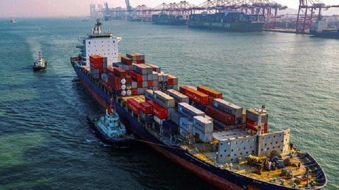 Cước vận tải biển tăng cao kỷ lục