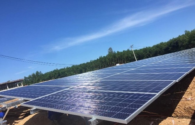 Dự án điện mặt trời Bình Nguyên do Năng lượng Trường Thành đầu tư