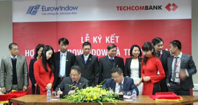 Eurowindow kết hợp với Techcombank mang đến ưu đãi cho khách hàng