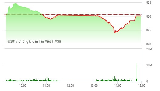 Phiên chiều 26/10: ROS lập kỷ lục giá, VN-Index vẫn giảm điểm