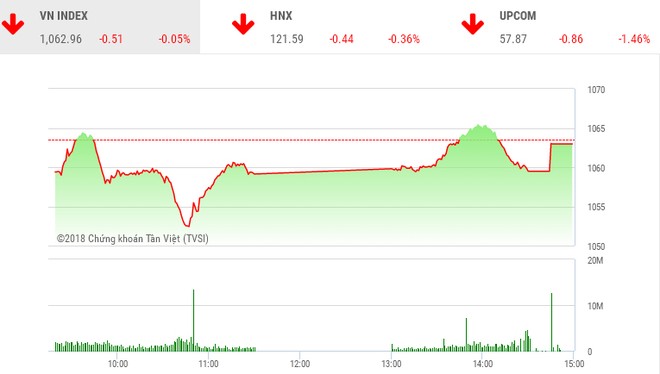 Phiên chiều 16/1: Cổ phiếu nhỏ khởi sắc, VN-Index giảm điểm đáng tiếc