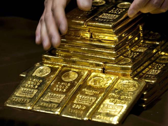 Vàng “đánh võng” ngưỡng 1.330 USD/ounce