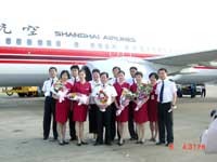 Lượng khách Trung Quốc vào Việt Nam do Shanghai Airlines vận chuyển tăng đột biến so với năm 2006.