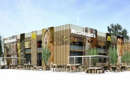 Mcdonald's xây cửa hàng lớn nhất thế giới