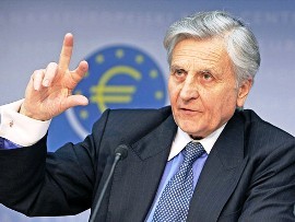 Chủ tịch ECB Jean-Claude Trichet.