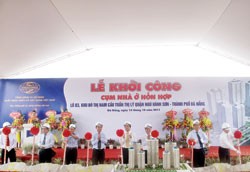 Vinaconex khởi công xây dựng khu nhà ở hỗ hợp tại Đà Nẵng 
