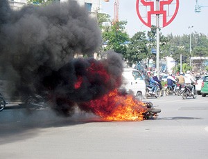 99% xe máy ở Việt Nam không mua bảo hiểm vật chất