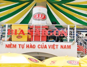 Bia Sài Gòn Miền Tây đạt 545,93 tỷ đồng doanh thu 2011