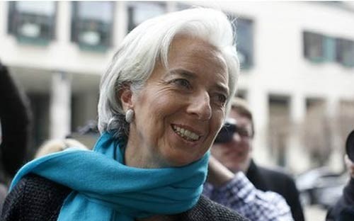 Tổng giám đốc Quỹ Tiền tệ Quốc tế, bà Christine Lagarde - Ảnh: Reuters.
