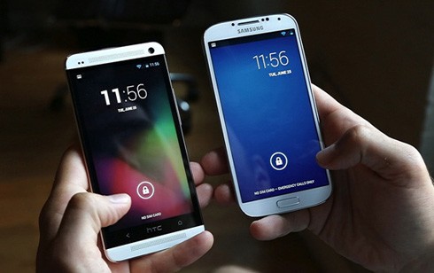 HTC đang phải chia thị phần của mình cho Samsung. Ảnh: Androidandme.