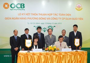 OCB ký hợp tác tài trợ tín dụng với nhiều đối tác 