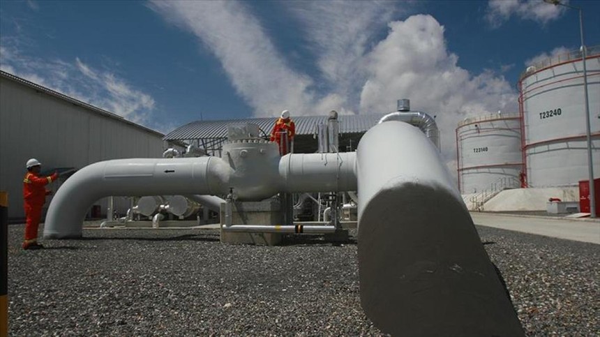 Đường ống dẫn khí đốt của Nga tới Italy (Ảnh: AFP).