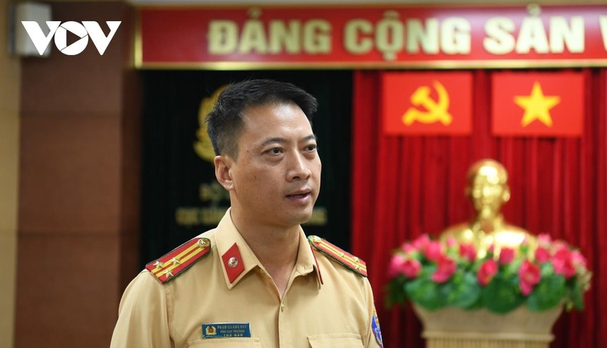 Thượng tá Phạm Quang Huy, Phó Cục trưởng Cảnh sát giao thông (Bộ Công an)