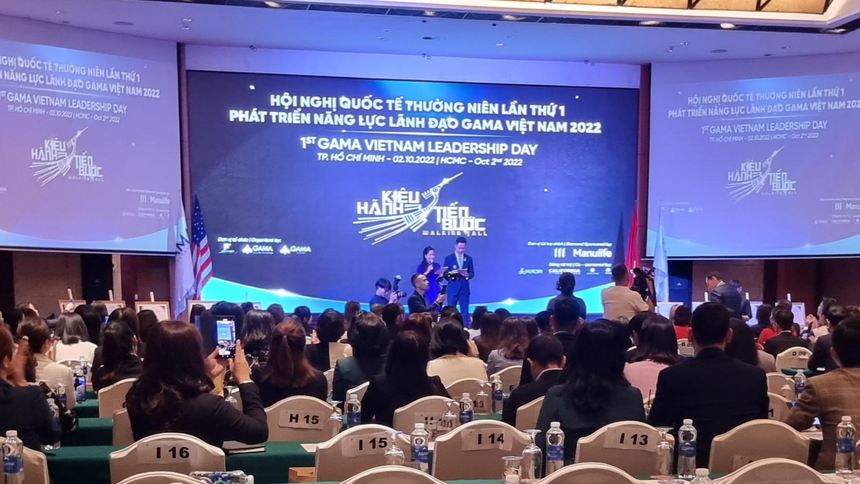 Tổ chức Hội nghị quốc tế phát triển năng lực lãnh đạo GAMA Việt Nam 2022