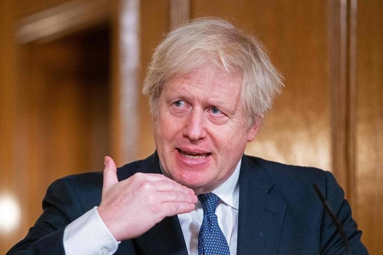 Ông Boris Johnson là người kế nhiệm tiềm năng được báo chí Anh nhắc nhiều sau khi bà Truss tuyên bố từ chức. Ảnh: AFP