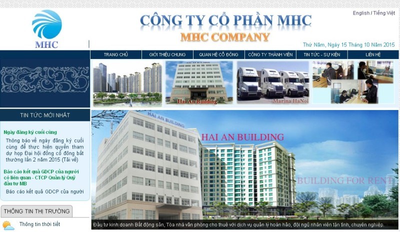 MHC: STG đăng ký mua 3,8 triệu cổ phiếu
