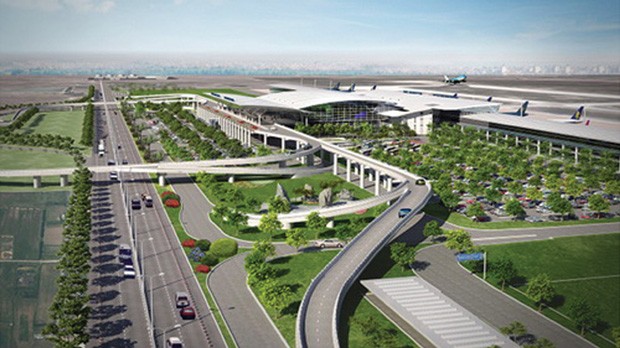 Mô hình Dự án Sân bay Long Thành được dự kiến có thể phục vụ 100 triệu hành khách/năm