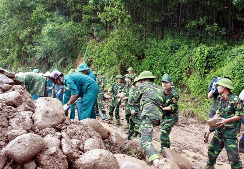 Công tác khắc phục thiệt hại sau mưa lũ đang được Quảng Ninh khẩn trương triển khai. Ảnh minh họa
