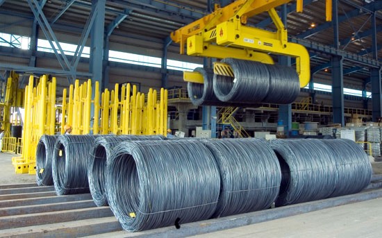 Hàng hóa bị áp dụng biện pháp chống lẩn tránh biện pháp phòng vệ thương mại là các sản phẩm thép cuộn, thép dây nhập khẩu