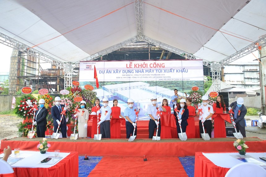 Thuận Đức Group khởi công Nhà máy sản xuất túi xuất khẩu thứ 2 tại Hưng Yên