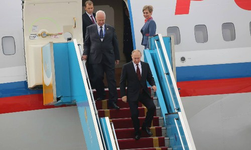 Chùm ảnh Tổng thống Nga Putin đến Đà Nẵng