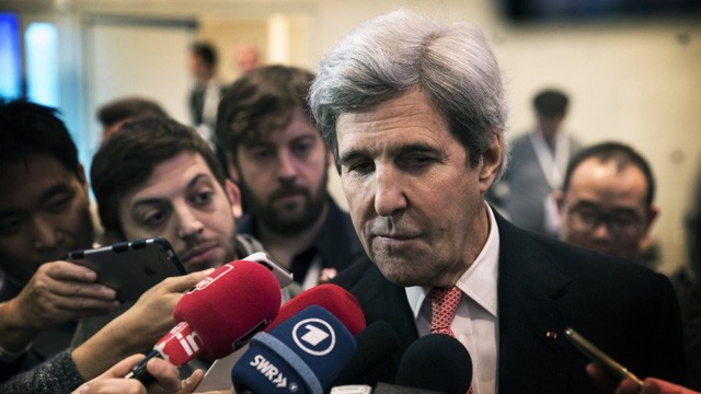 Cựu Ngoại trưởng John Kerry (Ảnh: EPA)