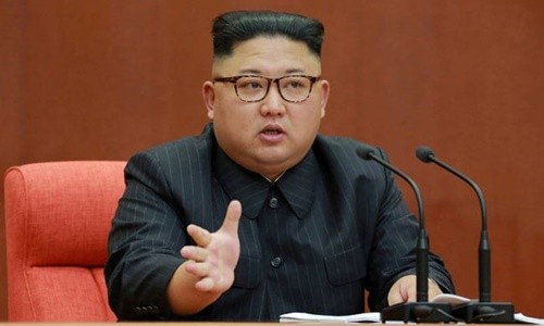 Lãnh đạo Triều Tiên Kim Jong-un. Ảnh: Reuters.