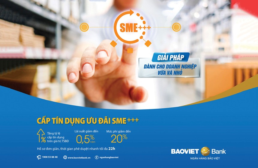 BAOVIET Bank triển khai gói tín dụng 1.500 tỷ đồng hỗ trợ doanh nghiệp SME